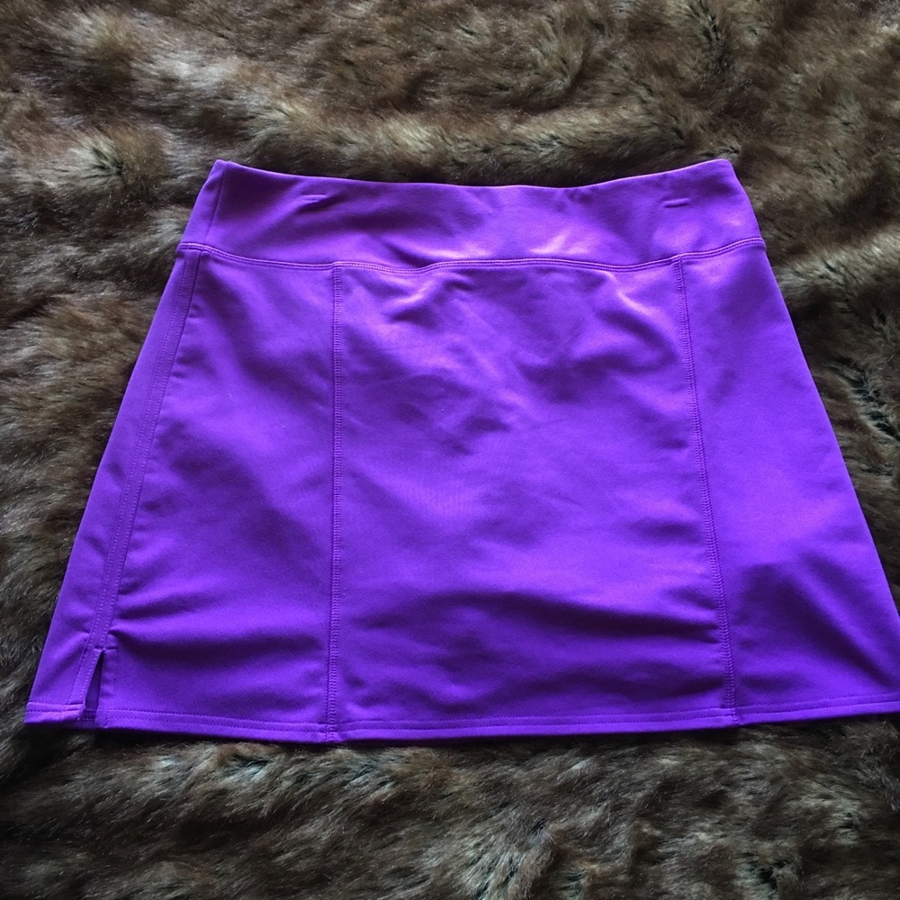 Purple Clima Cool Golf Skirt